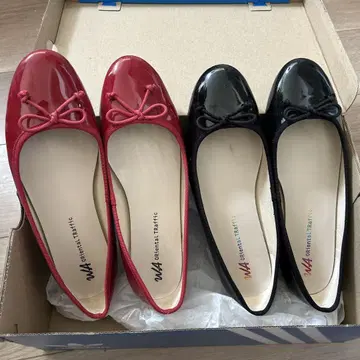 오리엔탈 트래픽 25.5cm 플랫 슈즈 2켤레 세트