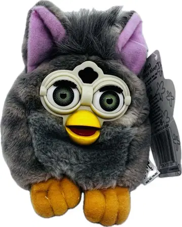 furby buddies 퍼비 버디즈 봉제 인형 줄무늬 그레이