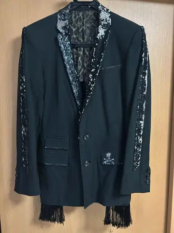 ROEN 새상품급 스팽글 자켓 46 타키가와 이치로 D'ERLANGER