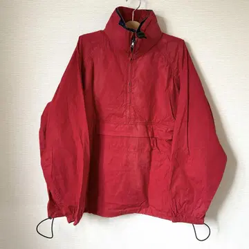 90년대 휠라 FILA 빨간색 하프 지퍼 자켓