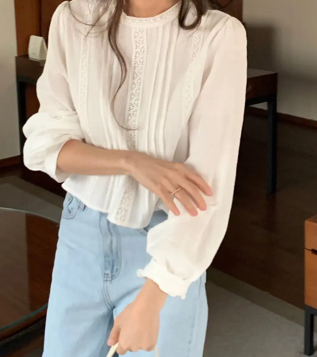 Ounce Lace Blouse Seared ounce