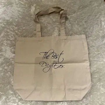 아이보리 토트백 (The Best Days Ever)