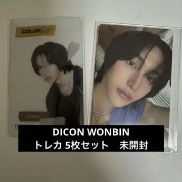 DICON WONBIN B ver 트레이딩 카드 5장 세트