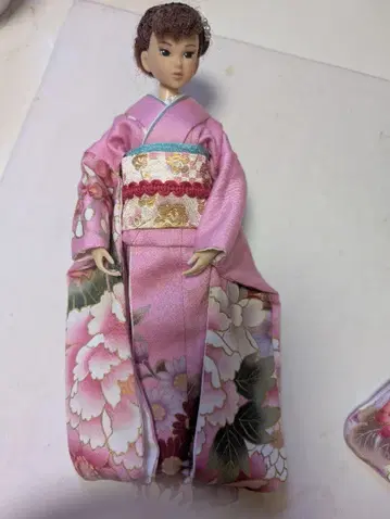 모모코 인형용 기모노, 오비 세트만 판매합니다.
