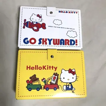 헬로키티 레트로 키티 페이퍼 트렁크 페이퍼 박스 2개