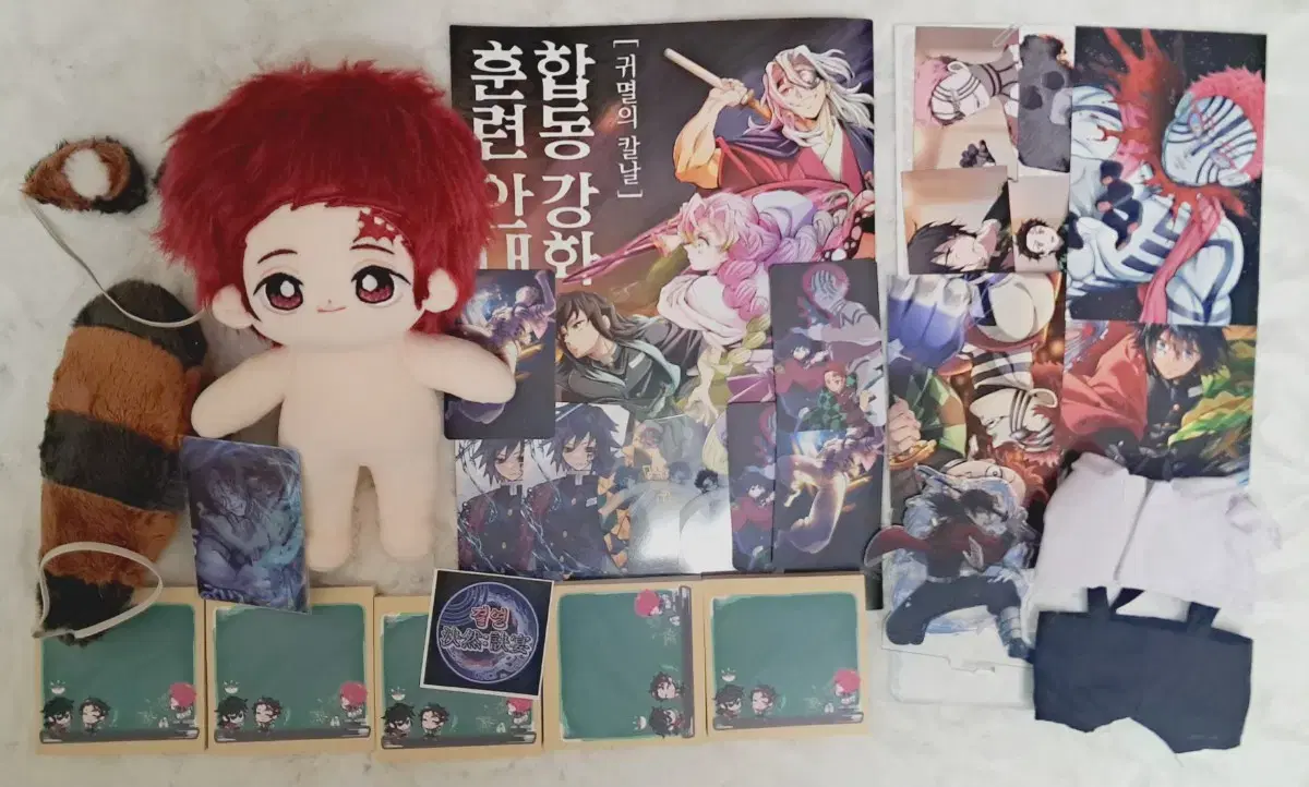 Demon Slayer Tanjiro Doll WTS Joint Reinforcement Training Guide 20cm Outfit