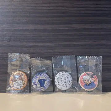 지브리 캔뱃지 유바바 코다마 토토로 폰포코 타누키 묶음 판매