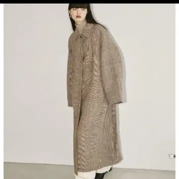 todayful 스텐카라 체크 코트 size38