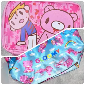 그루미 스퀘어 파우치 세트