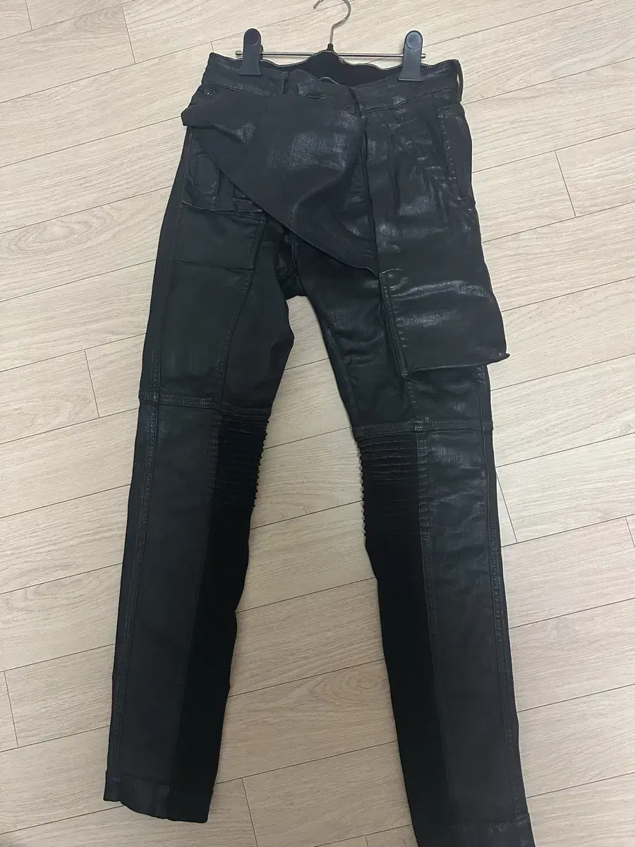 릭오웬스 멤피스 가죽 진