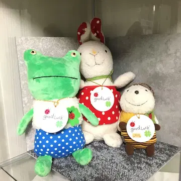 동심 good Luck 굿럭 꿀벌 토끼 개구리 봉제 인형