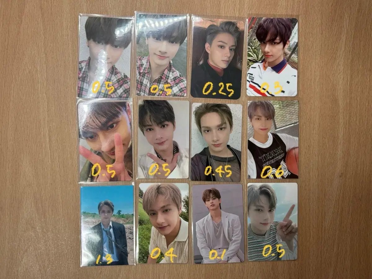 세븐틴 준 준휘 문준휘 포카 앨포 미공포 특전 시그 멤버십 캐럿존 포카