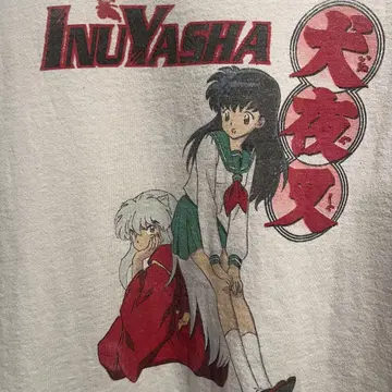 00'S 이누야샤 애니메이션 티셔츠 INUYASHA 티셔츠