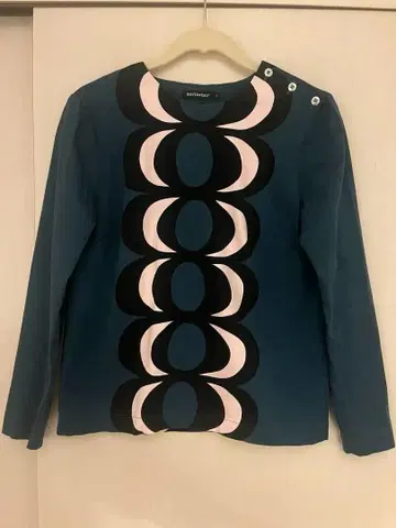 marimekko KAIVO 카이보 그린 긴팔 상의