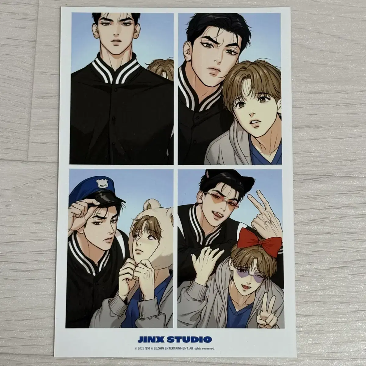 Jinx four-cut photo goods