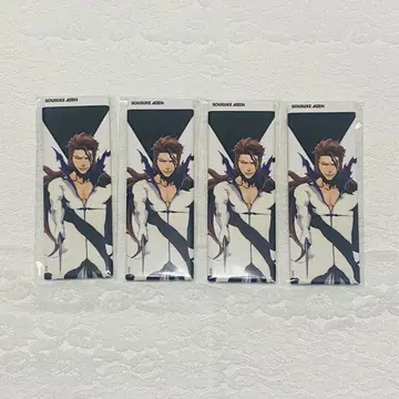 BLEACH 네이비 나염 소우스케 그림 카드 캔뱃지