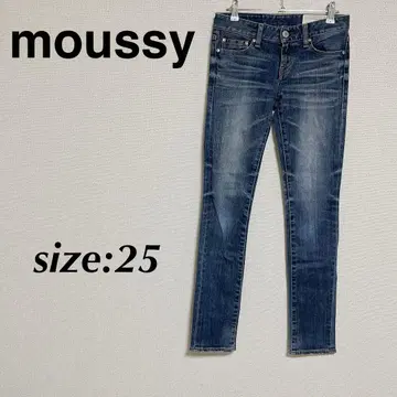 moussy 마우지 스키니 데님 팬츠 청바지 청바지