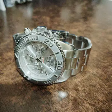 최종 가격 ELGIN FK-1120-D 요트 마스터 모델 실버 및 실버