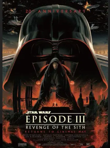 STAR WARS EPISODE III 시스의 복수 포스터