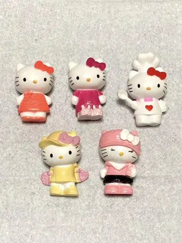 헬로키티 츄파차프스 피규어 세트 태국 한정판 Sanrio