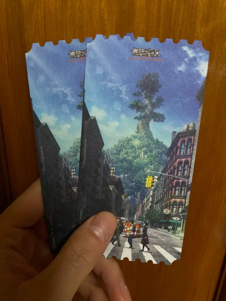 (Lowest price!) Attack On Titan 7 zuu pre-order benefit ORIGINAL TICKET - TH