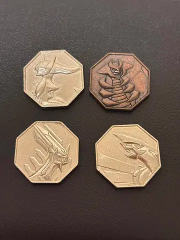 포켓몬 메탈 컬렉션 아르세우스, 기라티나, 디아루가, 파르키아 세트