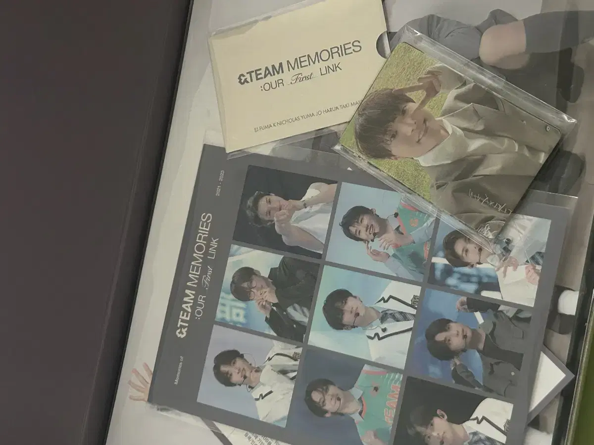 앤팀 메모리즈 포토카드 포카 양도
