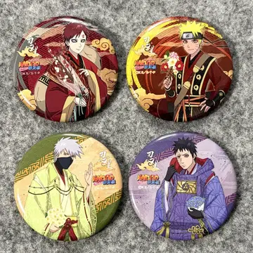 NARUTO 나루토 질풍전 닌자 마을 캔뱃지 나루토 가아라 카카시 오비토