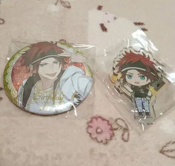 앙스타 아마기 린온 벌스데이 쿠키 베어 혜택 아크릴 스탠드 캔뱃지