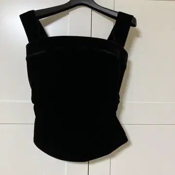폭시 데이지 벨로아 튜브탑