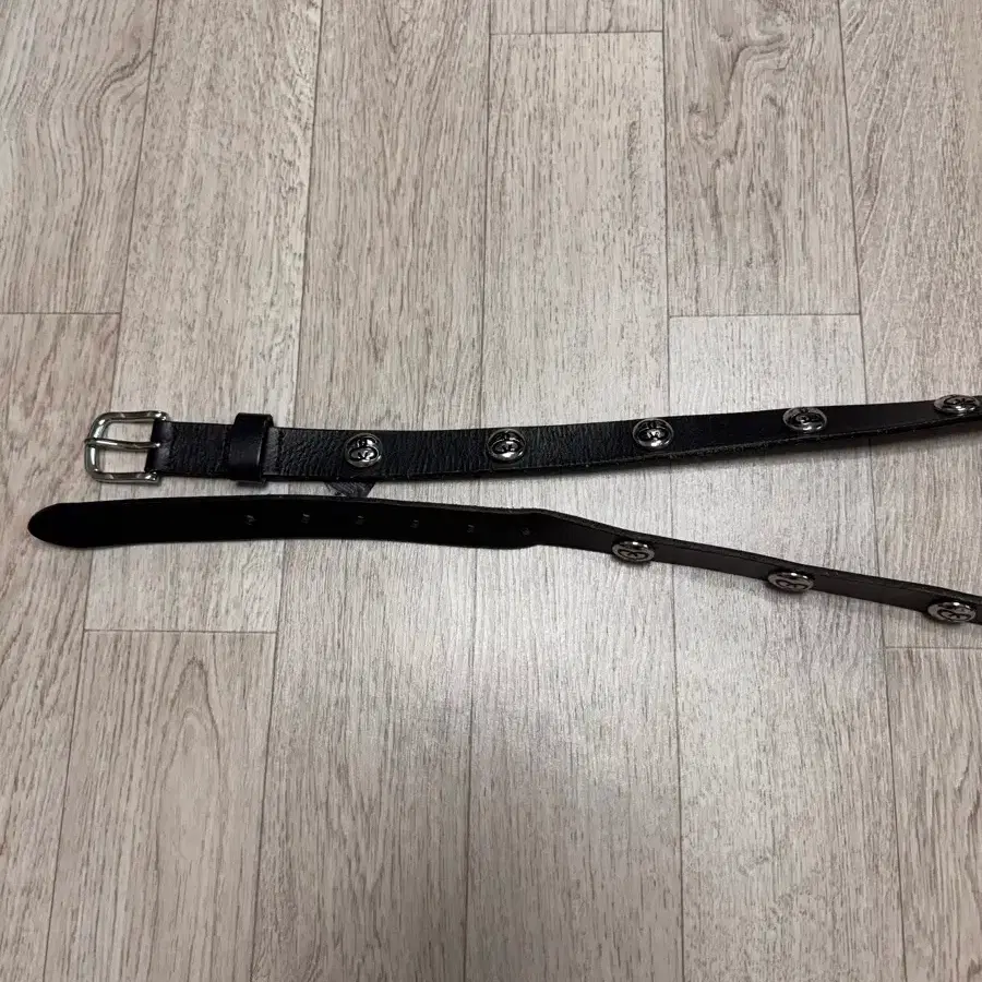 STUSSY | 스투시 [L/XL] Stussy ss link studded belt black on