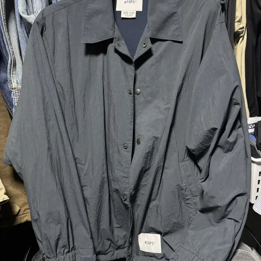WTAPS ブラック ノーカラージャケット サイズX 02 Shop wtaps자켓 on Bunjang Global Site - No more Korean account!