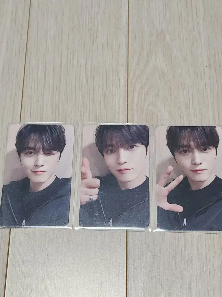 김재중 시퀀스 점프업 영통 포카