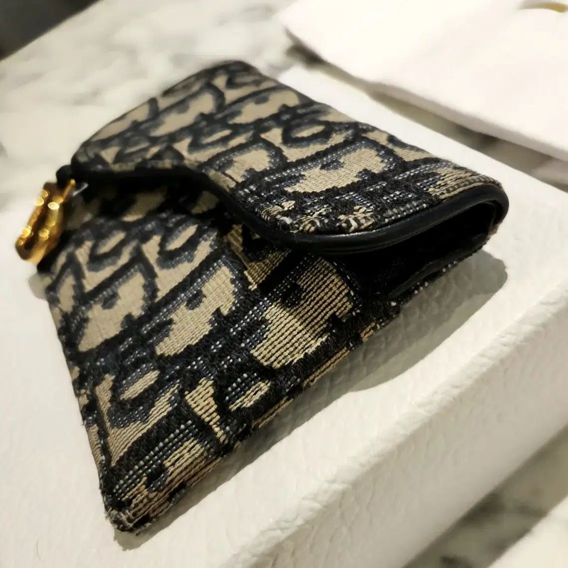 DIOR | 디올 (Genuine) Dior Oblique Card Wallet Holder #디올,#디올카드지갑,#디올오블리크,#카드 지갑,#명품지갑 on Bunjang Global Site.