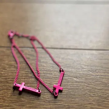 DSQUARED2 Jesus Bracelets 2줄 크로스 체인