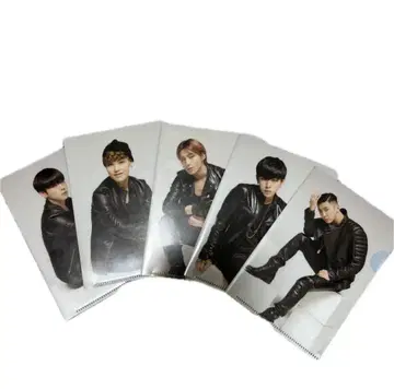 B.A.P 비에피 멤버 5명분 미니 클리어 파일