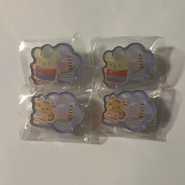 폼폼푸딩 오자루마루 핀 배지 4개 세트 교토 포르타