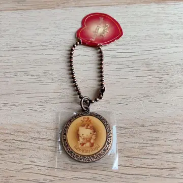 엔젤 키티 세피아 레트로 키링