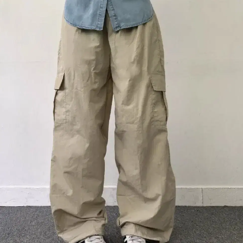 【MODIMOOD】BIG CARGO TWO BUCKLE LONG PANTS Modimood Big Cargo Two-Buckle Long Pants #모디무드 on
