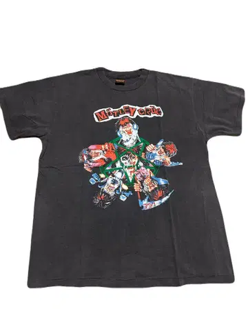 MOTLEYCRUE 밴딩 티셔츠