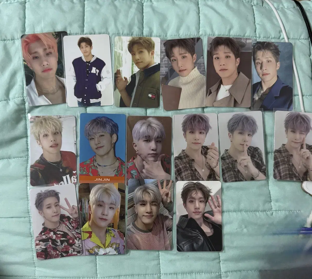 아스트로 하모 엠제이 진진 라키 포카 일괄 양도해요