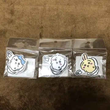 치이카와 (먼작귀) 화장실 아크릴 배지 3종