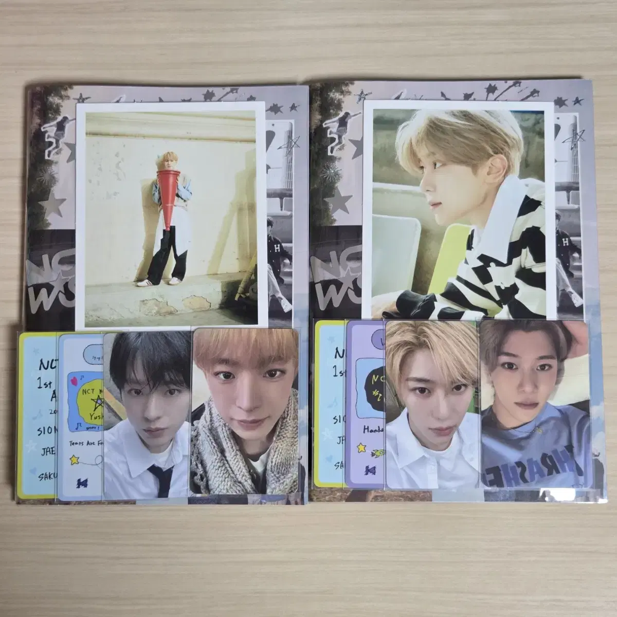 판매글 ) 엔시티 위시 시온 유우시 wish 앨포 엽서 1주년 럭키카드