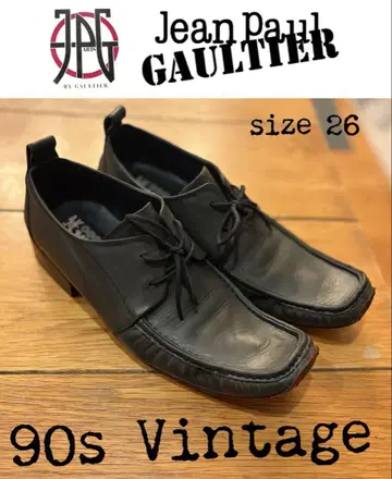 레어! 90년대 Jean Paul Gaultier JPG 가죽 신발 26