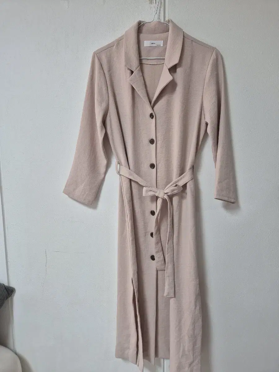 Light Beige Long Onepiece