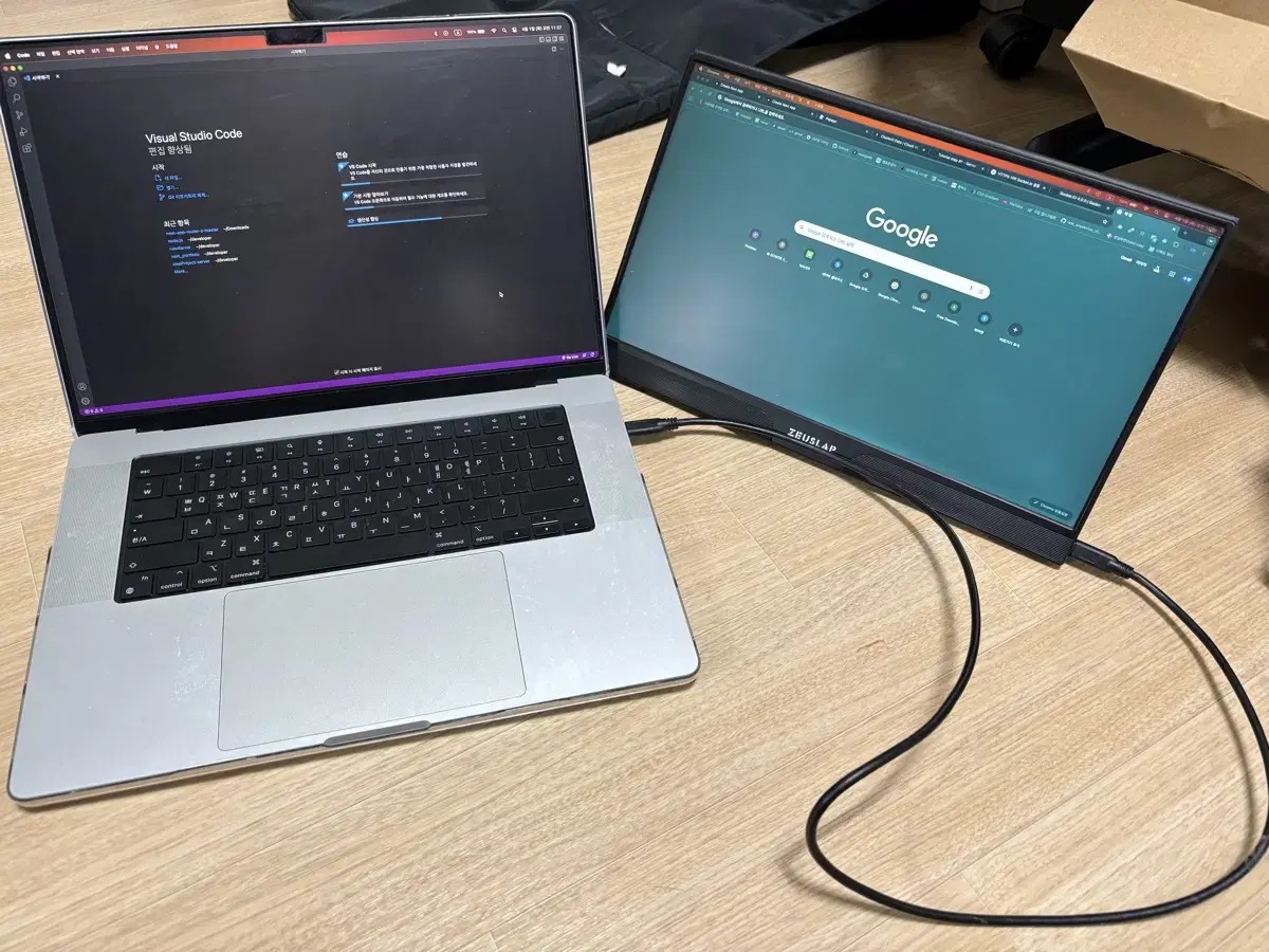 Zeuslap Portable Monitor (z15st)