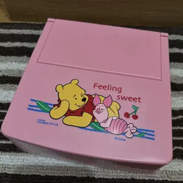 곰돌이 푸 소품함 거울 포함 헤이세이 레트로