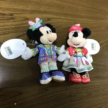 새상품 미키마우스 미니 마우스 봉제 인형