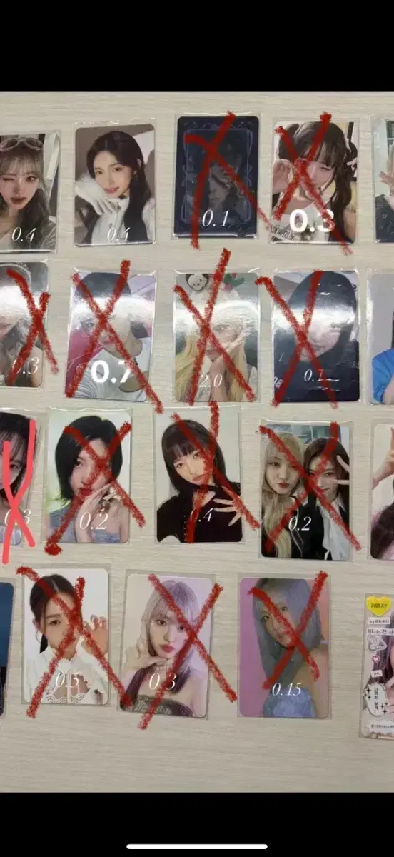 아이브 포카 판매해요