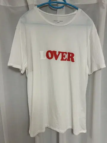 1er 6397 LOVER 프린트 티셔츠